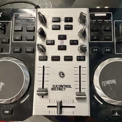 Hercules DJControl Instinct Party Pack DJ Controller with LED Light 2010s - Black image 1