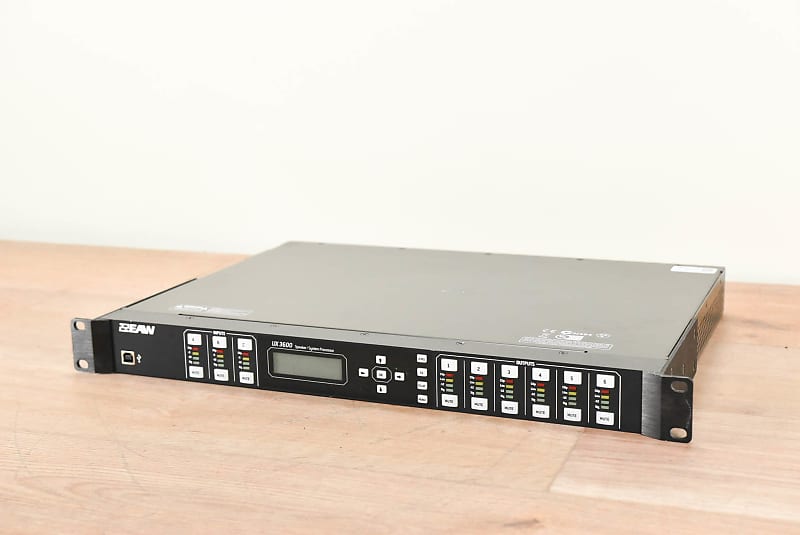 EAW UX3600 3x6 Digital Signal Processor (church owned) Reverb