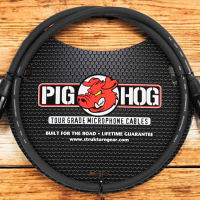 Pig Hog PHM3 XLR Microphone Cable - 3' image 1