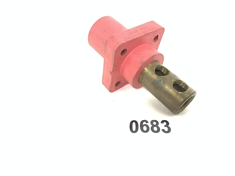 CROUSE HINDS E1016 SERIES RED MALE PANEL MOUNT CAMLOCK 0683 Reverb