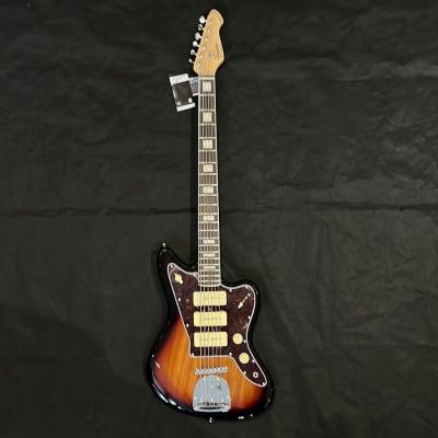 Revelation RJT-60 B SB 6-String Electric Bass Guitar, Sunburst for sale