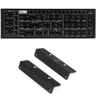 Behringer PRO-1 Tabletop Synthesizer and Rack Ears