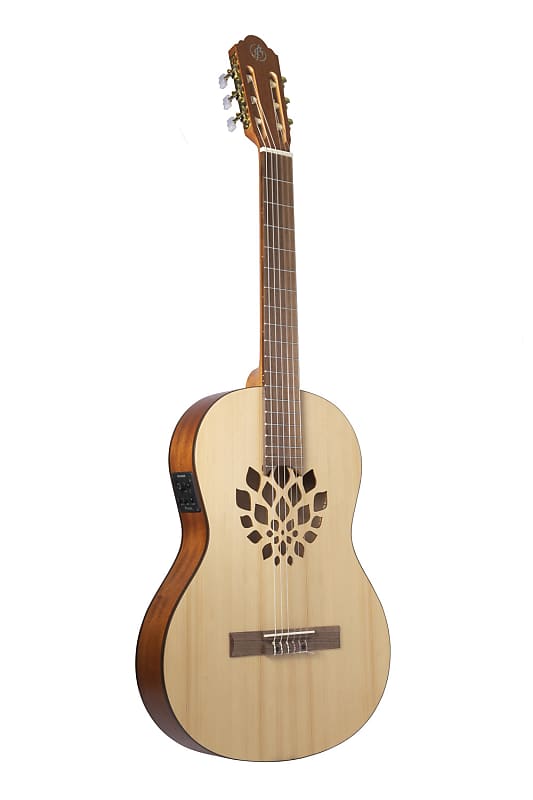 Bamboo GC-39-PRO-SLIM-Q Spruce Top 6-String Nylon Classical