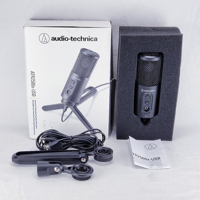 Audio-Technica ATR2500x-USB Cardioid Condenser USB Microphone | Reverb