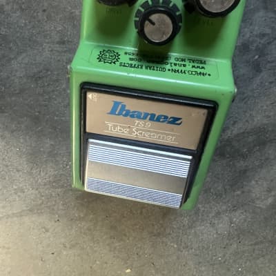 Ibanez TS9 Tube Screamer with Analogman Mod Green | Reverb