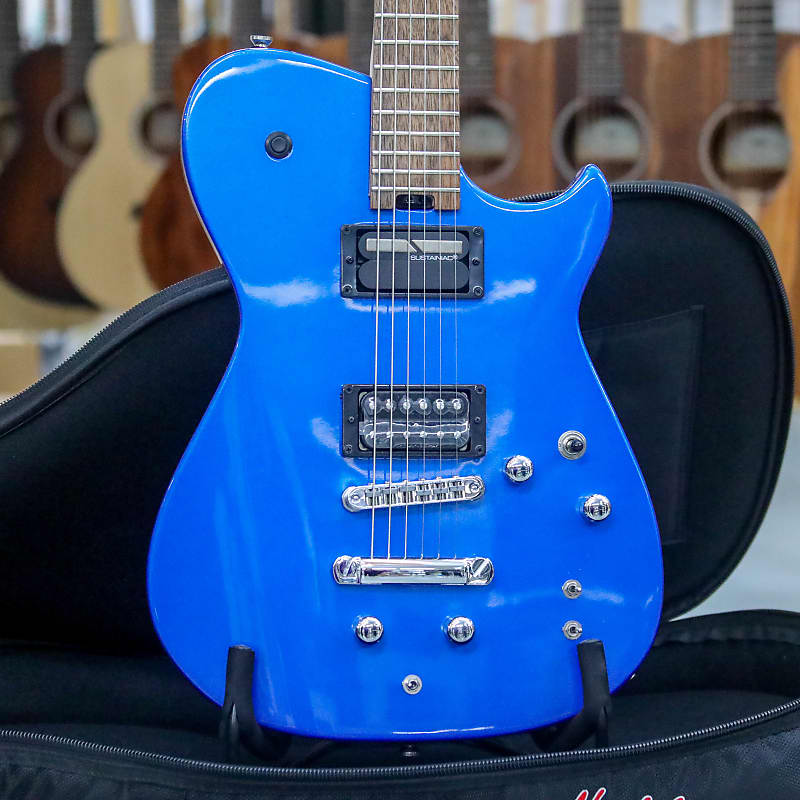 MANSON Meta Series MBM-2 Sustainer and Fuzz Meta Blue | Reverb