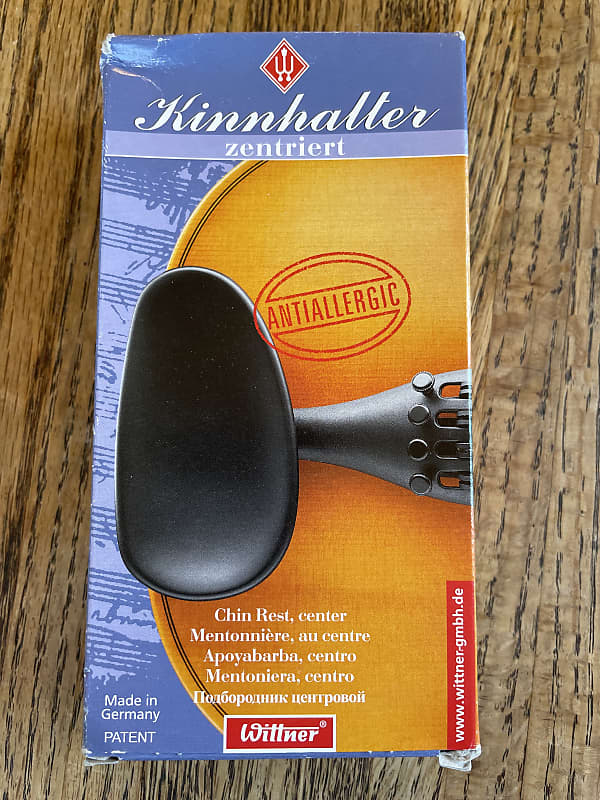 Wittner Center mounted chin rest (violin) Reverb