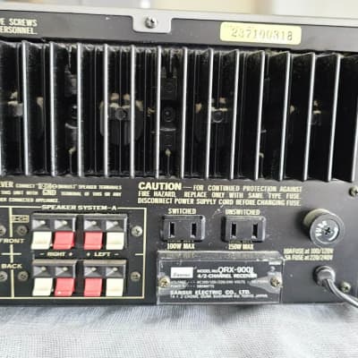 Sansui QRX-9001, 4-Channel (Quadraphonic) AM/FM Receiver | Reverb