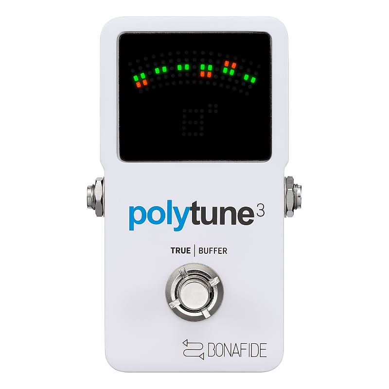 【USED】tc electronic polytune 3 TC Electronic Polytune 3 Polyphonic Tuner Pedal | Reverb