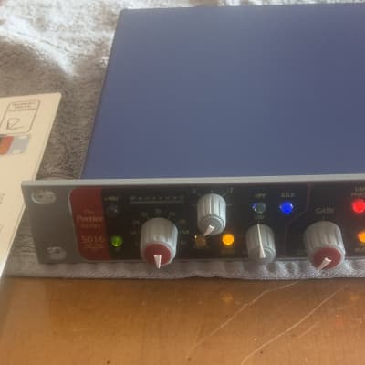 Rupert Neve Designs Portico 5016 Mic Preamp / DI with Variphase 2006 - 2008 - Red / Blue image 4