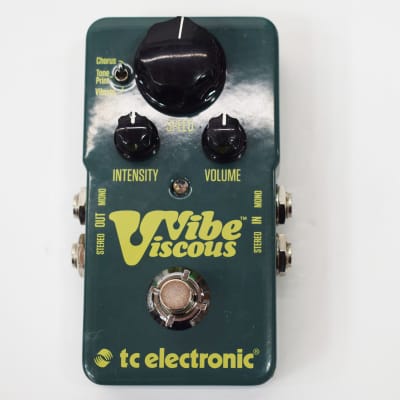 TC Electronic Viscous Vibe Guitar Effect Pedal for sale
