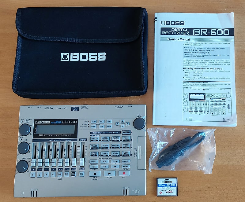 Boss BR-600 Digital Multi Track Recorder With Original Soft Case