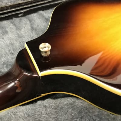 Jay Turser Violin Bass  with Epiphone HSC - 2000s Aged 3-Color Sunburst image 7
