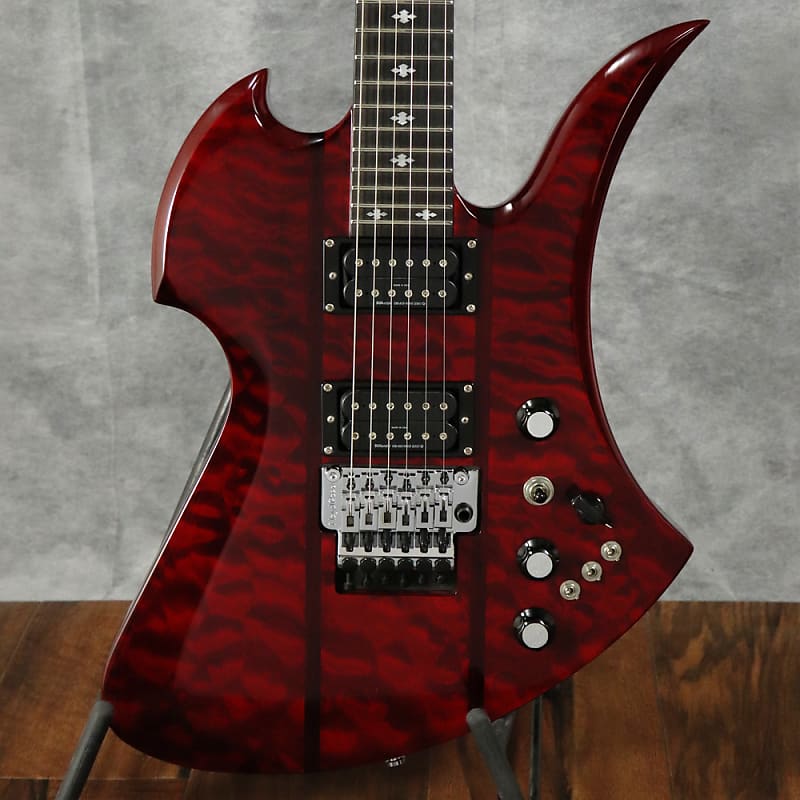 B.C.Rich Mockingbird Legacy ST w Floyd Rose Transparent Red (S/N