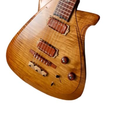 Jesselli Guitars Modernaire Style 2 Hollow 1-Piece Body NEW 2021 (Authorized Dealer) *Video Added* image 10