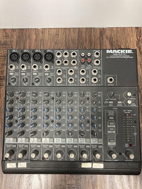 Mackie 1202 VLZ Pro 12-Channel Mic / Line Mixer | Reverb