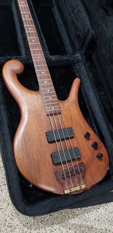 1996 Carl Thompson 4 String Bass Natural Oil W/ Case | Reverb