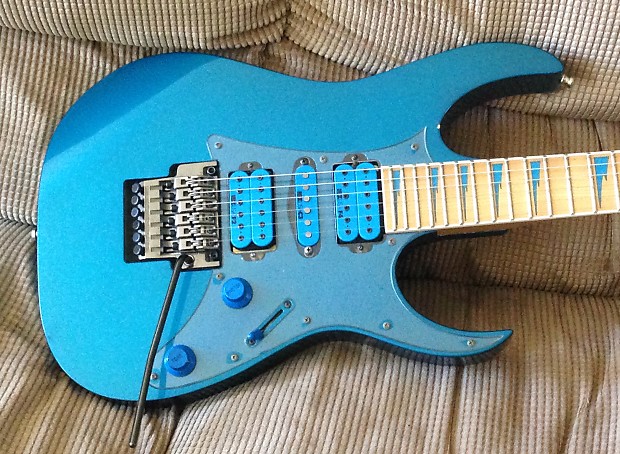 1991 Ibanez Laser Blue RG770DX Electric Guitar MIJ