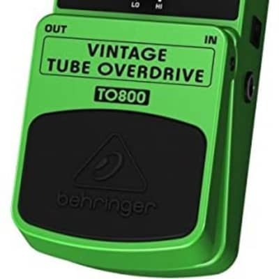 Behringer - TO800 - Vintage Tube Overdrive Guitar Effect Pedal for sale