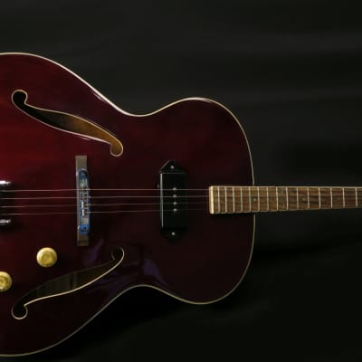 Craven Tenor Guitar Model 327R ~ Big Jake ArhtopTenor Guitar 2022 - Luscious Merlot imagen 17