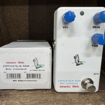 Reverb.com listing, price, conditions, and images for animals-pedal-surfing-bear-overdrive