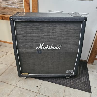 Marshall 1960AV Vintage 280-Watt 4x12" Angled Guitar Speaker Cabinet 1990 - Present - Black image 2