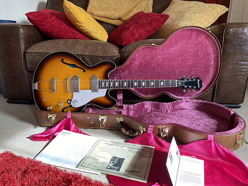 Epiphone Limited Edition John Lennon Signature 1965 Casino 100% Complete w/ OHSC Number 69! image 1