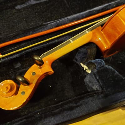 Emmanuel Berberian Sized 3/4 violin, USA 2011, with case & bow image 8