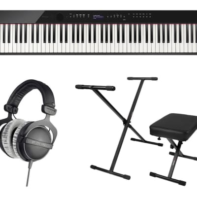 Casio PX-S3100BK + Keyboard Bench/Stand Set + Beyerdynamic Headphones