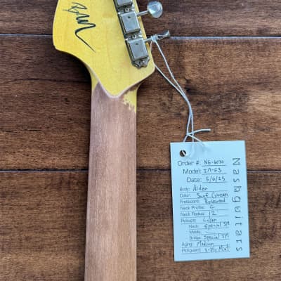 Nash Guitars Model JM-63 Surf Green Lollar Pickups Rosewood Neck NG6070 image 14