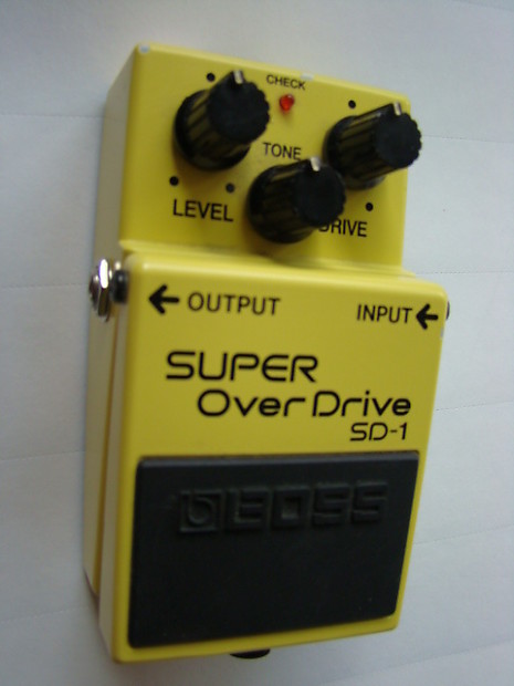 BOSS OD1 CLONE SD1 SUPER OVERDRIVE MOD TO OD1 SPECS