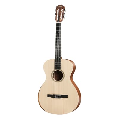 Taylor A12e-N Academy Series Nylon String Grand Concert Acoustic-Electric - Spruce Top with Sapele image 2