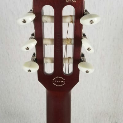Godin Multiac ACS SA Cedar Nylon String Guitar w Gig Bag (Black Pearl) 2018 image 4
