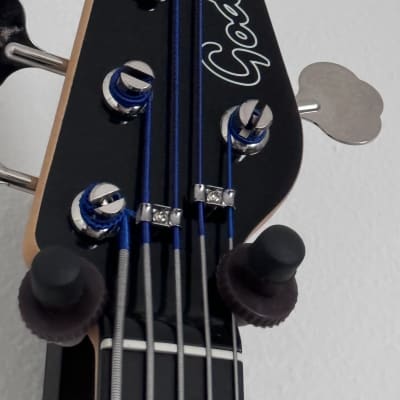 Godin A5 Ultra Semi-Acoustic Fretless 5-String Bass 2010s - Natural image 1