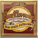 Ernie Ball 2047 Silk & Steel 80/20 Bronze Acoustic Guitar Strings 10-50 ex soft