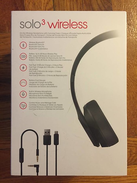 Beats by Dre Solo3 Wireless Special Edition 2017 Black | Reverb