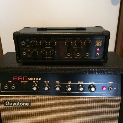 Guyatone Analog echo AE-5 1980s Black/Gold | Reverb