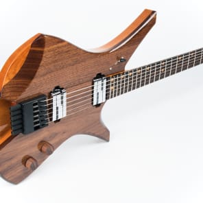 Downes Guitars Model 101HB - Walnut-top Baritone 6-string image 4