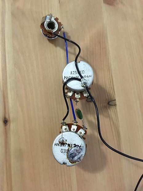 Fender p bass shop wiring