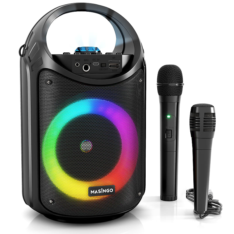 Orders portable karaoke speaker system