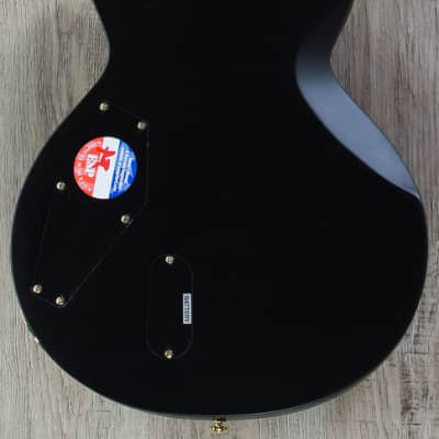 ESP LTD EC-1000 Guitar, Macassar Ebony Fretboard, Vintage Black image 5