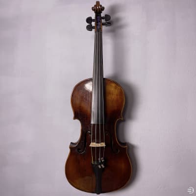 Anonymous German Violin - Possible Widhalm School - 19th Century - LOB: 358 mm - w/ Neck Graft image 5