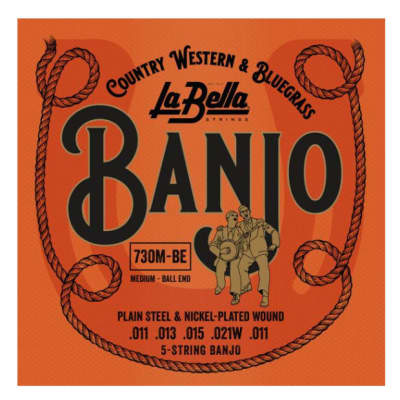 LaBella Banjo 5-String Stainless Steel Medium image 1