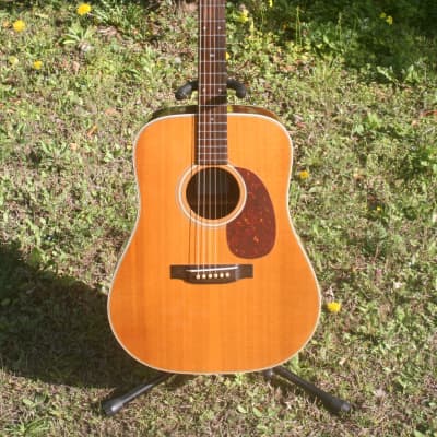 2005 K Yairi Old D-28 RYW-1001 High End Acoustic Guitar+Deluxe Yairi Hard Case, truss rod wrench and warranty card (expired) image 3