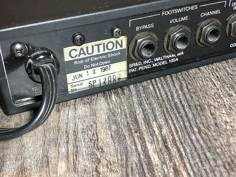 Rockman Sustainor Model 100A 1987 1988 Black | Reverb Rockman Sustainor Model 100A 1987 1988 Black | Reverb
