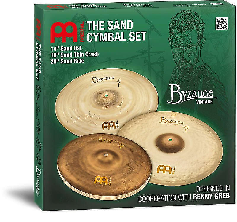 Meinl BV-480+B16TRC Byzance Vintage Benny Greb Sand Series Cymbal