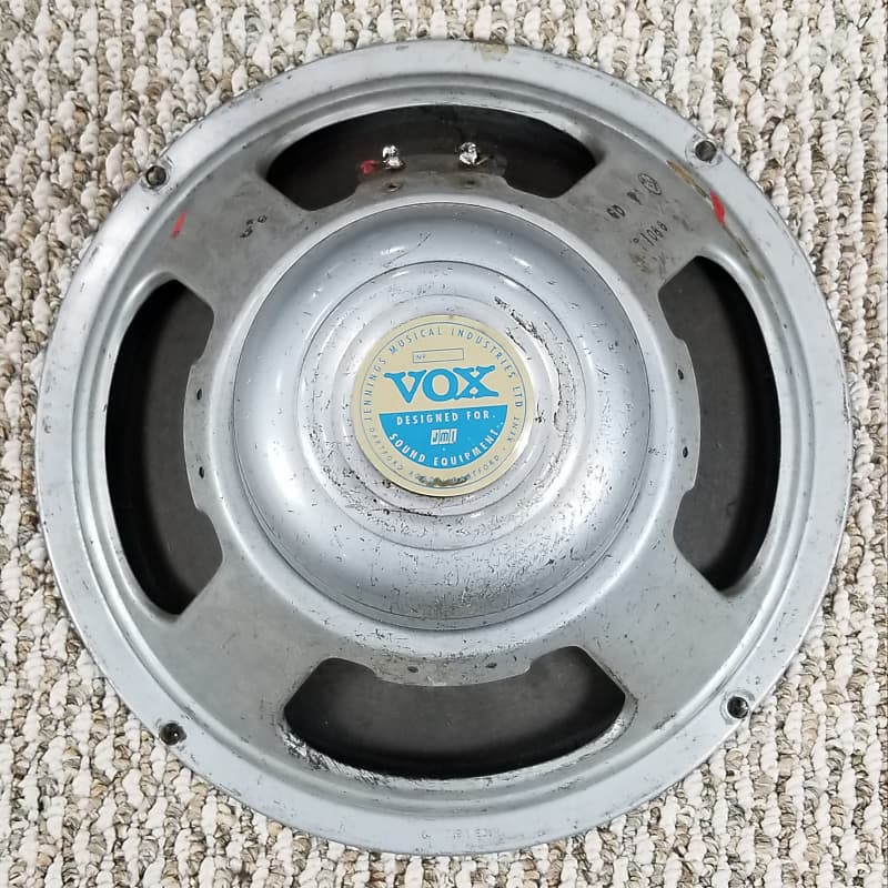 Celestion Vox Silver Alnico Speaker T1088 Pulsonic Cone Gd7 