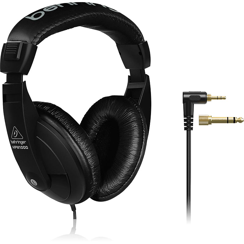 Behringer HPM1000 BK Studio Headphones Black Reverb