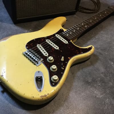 Relic Fender Strat (Partscaster)  Electric Guitar with Roasted Maple neck by Nate's Relic Guitars image 6