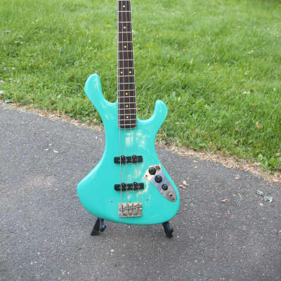 Fender Jazz Bass 1966 turquoise (modified)  One of a Kind ! image 3